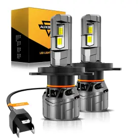 Ken-auxbeam-0463 Auxbeam 9003 H4 Led Headlight Bulbs 100w 28000lm Hi/lo Beam Super Bright White