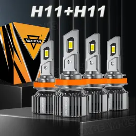 Ox-f15h11h11-001 Auxbeam Led Headlight Bulb H9 High Beam H11 Low For Toyota Tacoma 2016-2025