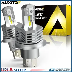 10s-zes Auxito Led Headlight Kit H4 Hb2 9003 6000k White Hi/lo Bulb For Toyota Tacoma 1997-2015