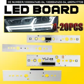 Boards4-20x Auxito 33950tbaa01 For 2017 18 19 Audi Q7 Full Led Headlight Turn Signal Chip Drl
