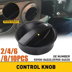 55900-04020 Auxito For 2005-11 Toyota Tacoma Heater Ac Fan Temperature Hvac Control Knob Switch1-5x