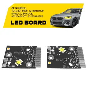 5a043c7 Auxito Yellow Drl For Bmw G87 M2 G42 2 Series 2022-2024 Daytime Running Light Led Board