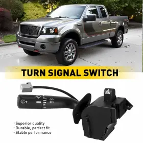 5l3z13k359aaa Auxito For Ford F-150 F150 2005-2008 Dimmer Combination Lever Turn Signal Wiper Switch