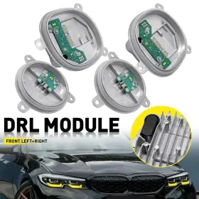 63118496135 Auxito For Bmw G20 330i 330ix 2019-2022 Daytime Running Light Led Module Yellow Drl