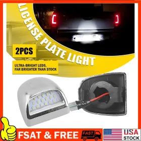 68168 Auxito Led Tag License Plates Lights For Chevette Chevy Silverado 1500/ Gmc 1999-2013 B