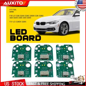 7419615 Auxito Yellow Angel Eye Drl Led Board For Bmw F30 Lci 3 Series 330i 340i 320i Headlight
