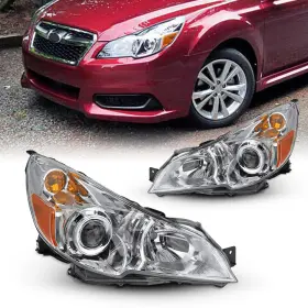 84001aj01e Auxito Front Left&right Chrome Headlamps For Subaru Legacy Outback 2010-2014 Su2502136 84001aj01e Auxito Front Left&right Chrome Headlamps For Subaru Legacy Outback 2010-2014 Su2502136