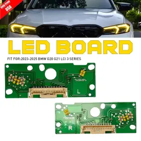 63115a57071 Auxito Autoparts 2x Yellow Daytime Running Light Led Board For Bmw G20 G21 Lci 3 Series 2023-2025