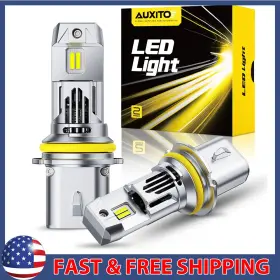 Auxitom6s9007 Auxito Canbus H7 Led Headlight Super Bright Bulbs Kit White 22000lm Hi/lo Beam 6500k B