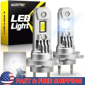 Auxitoq16h7 Auxito H7 Led Headlight Kit High Low Beam Bulbs 200w 40000lm Power Bright White