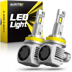 Dd-q16-h11 Auxito H8 H9 H11 Led Headlight Super Bright Bulb Kit High/low Beam 6000k Waterproof Us