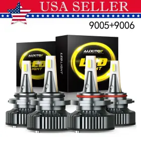 Dd-y13-9005 Auxito 1 4x 9005 9006 Led Headlight Kit Low Beam Bulb Super Bright 6500k White New Dd-y13-9005 Auxito 1 4x 9005 9006 Led Headlight Kit Low Beam Bulb Super Bright 6500k White New