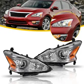 Ddzc-altima-13-15-ca Auxito Headlight Assembly Fit For 2013 2014 2015 Nissan Altima S/sl/sv Sedan Left Right Ddzc-altima-13-15-ca Auxito Headlight Assembly Fit For 2013 2014 2015 Nissan Altima S/sl/sv Sedan Left Right