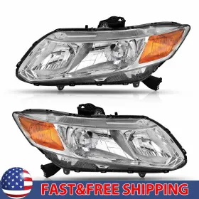 Ddzc-civic-12-15-ca Auxito For Honda Civic Sedan 12-15 4-door Chrome Headlights Amber Corner Lamp Ln B Ddzc-civic-12-15-ca Auxito For Honda Civic Sedan 12-15 4-door Chrome Headlights Amber Corner Lamp Ln B