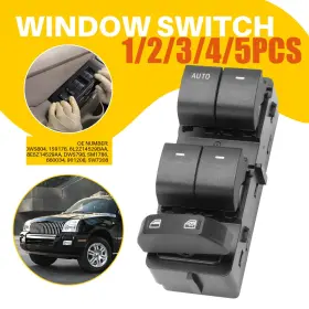 Switch1-5x Auxito Dws798 For Ford F250 Super Duty Explorer Mercury Milan Front Lh Power Window