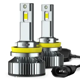 9145 Auxito Hb3/9140/9145/h8/h9 H11 Csp Led Headlight Kit High Low Beam Bulb Super Bright 6500k White 40000lm