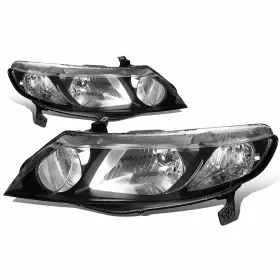 Hdcv06.03 Auxito Fits Honda Civic 2006-2011 Front Headlight Assembly Pair Replacement Left Right Hdcv06.03 Auxito Fits Honda Civic 2006-2011 Front Headlight Assembly Pair Replacement Left Right