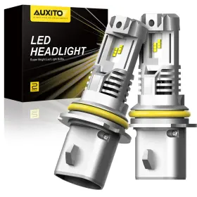 M3-pro Auxito Super 9007 Led Headlight Bright Bulbs 6500k For Ford F150 1997-2003 F250 97-2004 M3-pro Auxito Super 9007 Led Headlight Bright Bulbs 6500k For Ford F150 1997-2003 F250 97-2004