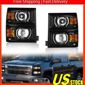 A7714a Auxito Oem#a7714a 2014 2015 B09 Fit 2014-2015 Chevy Silverado 1500 Pickup Headlights Projectors Signal Lamps G A7714a Auxito Oem#a7714a 2014 2015 B09 Fit 2014-2015 Chevy Silverado 1500 Pickup Headlights Projectors Signal Lamps G