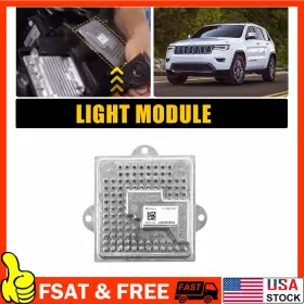 Shl-b-1-a-002 Auxito Part 1pc For 14-20 Jeep Grand Cherokee Drive Driver Light Module Controller L90035854