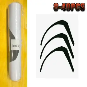 Tz-lg-accord-18-22b Auxito Chrome Delete Blackout Overlay Trim For 18-22 Honda Accord 19 Inch Sport Wheel8-40x