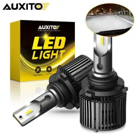X19006hb4led3 Auxito 2x 9006 Led Hb4 Bulb Headlight Kit Low 6000k 16000lm Beam White Lights X1