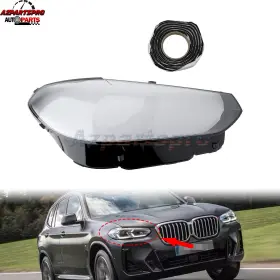 Azpartspro 710597651652 Right Side Front Headlight Lens Clear Cover For Bmw X3 Ix3 X4 2022 2023 2024