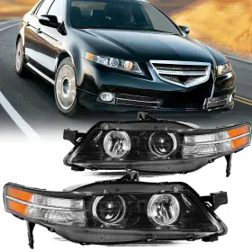 16573337 Beamax-9 For 2007-2008 Acura Tl Type-s Model Hid Xenon Headlights Assembly Pair 16573337 Beamax-9 For 2007-2008 Acura Tl Type-s Model Hid Xenon Headlights Assembly Pair
