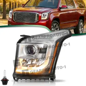 Kts348740ne Beamax-9 For Gmc Yukon 2015-2020 Hid Projector Headlight Headlamp Without Ballast With Blub Left Kts348740ne Beamax-9 For Gmc Yukon 2015-2020 Hid Projector Headlight Headlamp Without Ballast With Blub Left