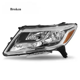 Ni2502221 Beamax-9 For 2013 2014 2015 2016 Nissan Pathfinder Left Driver Side Headlight Healamp