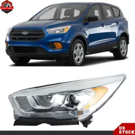 Ber366660 Berliii Halogen With Led Drl Headlights Headlamp For Ford Escape 2017-2019 Driver Left Side Ber366660 Berliii Halogen With Led Drl Headlights Headlamp For Ford Escape 2017-2019 Driver Left Side