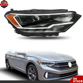 Ber461565 Berliii For 2019-2023 Volkswagen Jetta Headlights Passenger Side Led Clear Non-projector Ber461565 Berliii For 2019-2023 Volkswagen Jetta Headlights Passenger Side Led Clear Non-projector