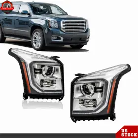 Ber523125 Berliii Ber523110/ber523125 Projector Headlight Hid Without Ballast For 2015-2020 Yukon/yukon Xl Left&right Side