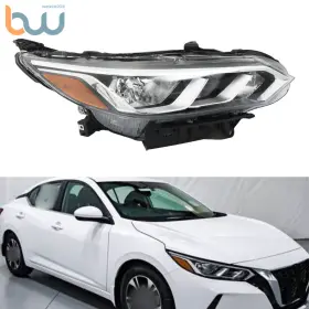 Bestwish2018 Bw625184th Headlight Assembly Passenger Side For 2020-2023 Nissan Sentra S/sv Halogen Black Bestwish2018 Bw625184th Headlight Assembly Passenger Side For 2020-2023 Nissan Sentra S/sv Halogen Black