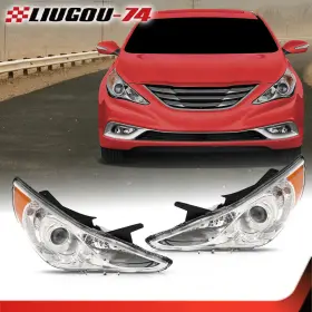 Big952697 Big-wheel Fit For 2011 2012 2013 2014 Hyundai Sonata Projector Headlights Chrome Housing Big952697 Big-wheel Fit For 2011 2012 2013 2014 Hyundai Sonata Projector Headlights Chrome Housing