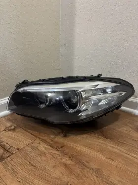 155-01 Bmw 2014-2016 Oem Lci F10 5 Series Xenon Adaptive Driver Headlight