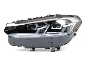5a2921308 Bmw Perfect 2022-2024 X3 / X4 Left Lh Driver Side Led Chrome Trim Headlight Oem