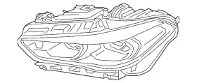 63-11-9-851-812 Bmw Genuine Headlamp Assembly