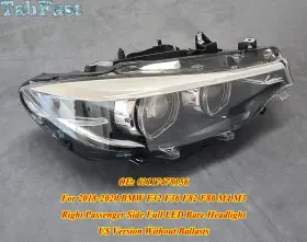 63117478156 Bmw Oem 18-2020 F32 F36 F82 F80 M4 M3 Right Passenger Full Led Headlight 7478155
