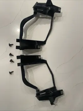 63126936089 Bmw Used Genuine 5 Ser E60 E61 And Lci Headlight Bracket Pair 6936089 6936090