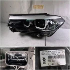 Ax72015 Bmw Nice 2017-2020 5 Series G30 G31 540i Left Driver Lh Full Led Headlight Oem