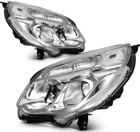 13474847 Book-autoparts For 2016-2017 Chevy Equinox Lt Ls Ltz Housing Headlights Assembly L R Chrome