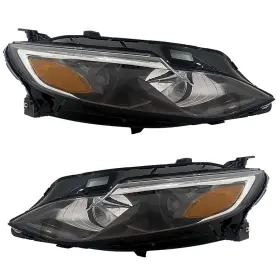 Omnhx4680kn Brisunshine A Pair Of Headlights Assembly With Bulbs Compatible 2019-2025 Chevy Malibu