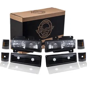 1221-0180s Brock For 1994-1999 C1500 Exterior Lighting Set Suburban