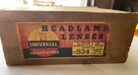 918805 Buick Vintage Nos 8 1936 Pontiac 6 And 1935-36 Headlamp Lens - 1
