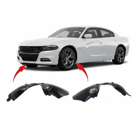 Ch1249171 Bumperhub 633406718325 Fender Liners Set Of 2 For Dodge Charger 2015-2022 Ch1248171 68205937 Ch1249171 Bumperhub 633406718325 Fender Liners Set Of 2 For Dodge Charger 2015-2022 Ch1248171 68205937