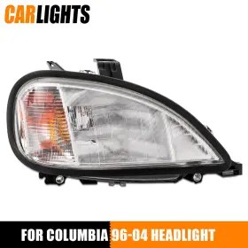 C-02hla2904rwt Carlights Halogen Headlight Passenger Rh Side Fit For 1996-04 Freightliner Columbia Truck