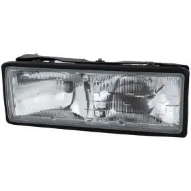 Clx-m0-20-1665-00 Carlights360 For Chevy Caprice Headlight 1987 88 89 1990 Driver Side With Bulbs Gm2502108