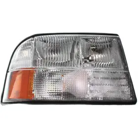 Clx-m0-20-5243-00-1 Carlights360 For Gmc Envoy Headlight 1998 1999 2000 Passenger Side Bulbs Included Dot