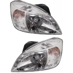 Plx-m0-20-11296-90-1-cl360a2 Carlights360 For 2009 10 2011 Kia Rio Headlight Driver And Passenger Side Pair Dot